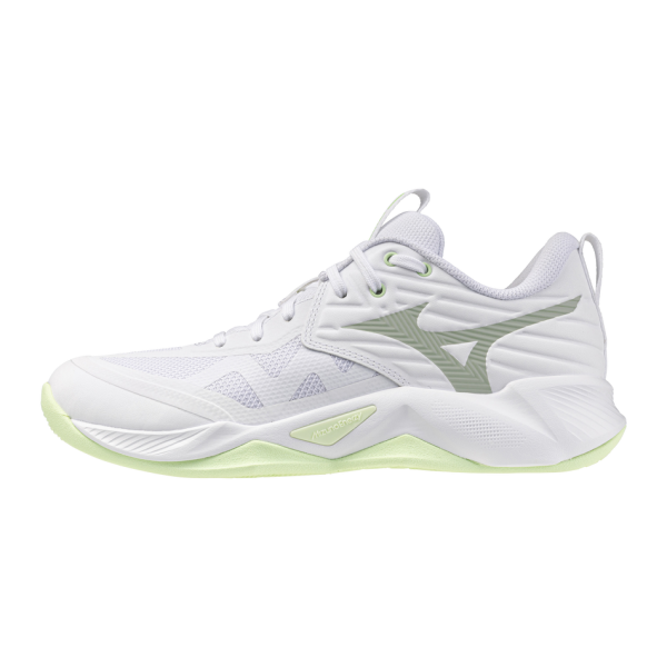 Mizuno Wave Momentum Pro W (Branco / Verde)
