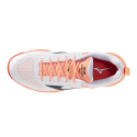 Mizuno Wave Stealth Pro (Branco / Laranja)
