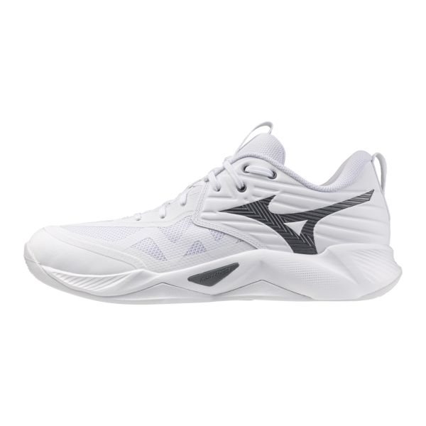 Mizuno Wave Momentum Pro (Branco / Prata)